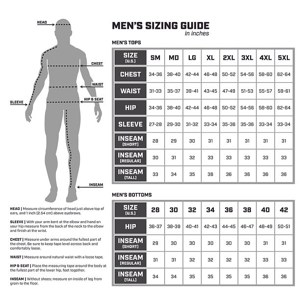 itsupcycled chart size men