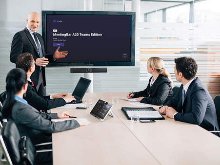 Yealink MeetingBar A20: New All-In-One Collaboration Bar for Microsoft Teams