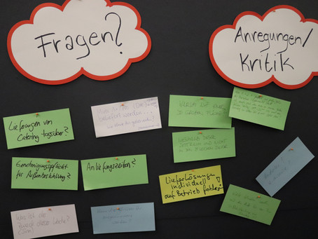 ERSTES INFOTREFFEN FÜR GEWERBETREIBENDE 