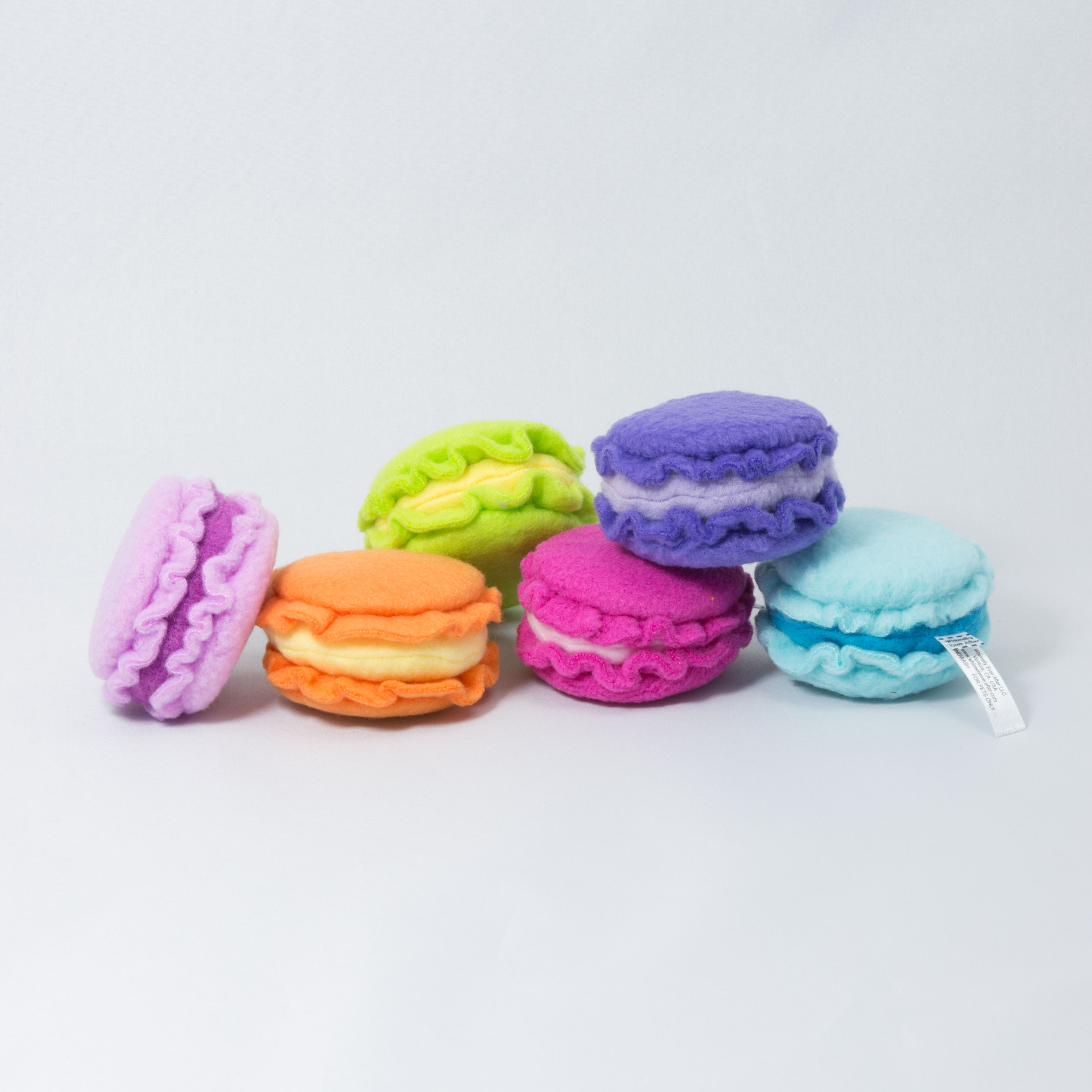 Fancy French Macarons - Organic Catnip & Silvervine