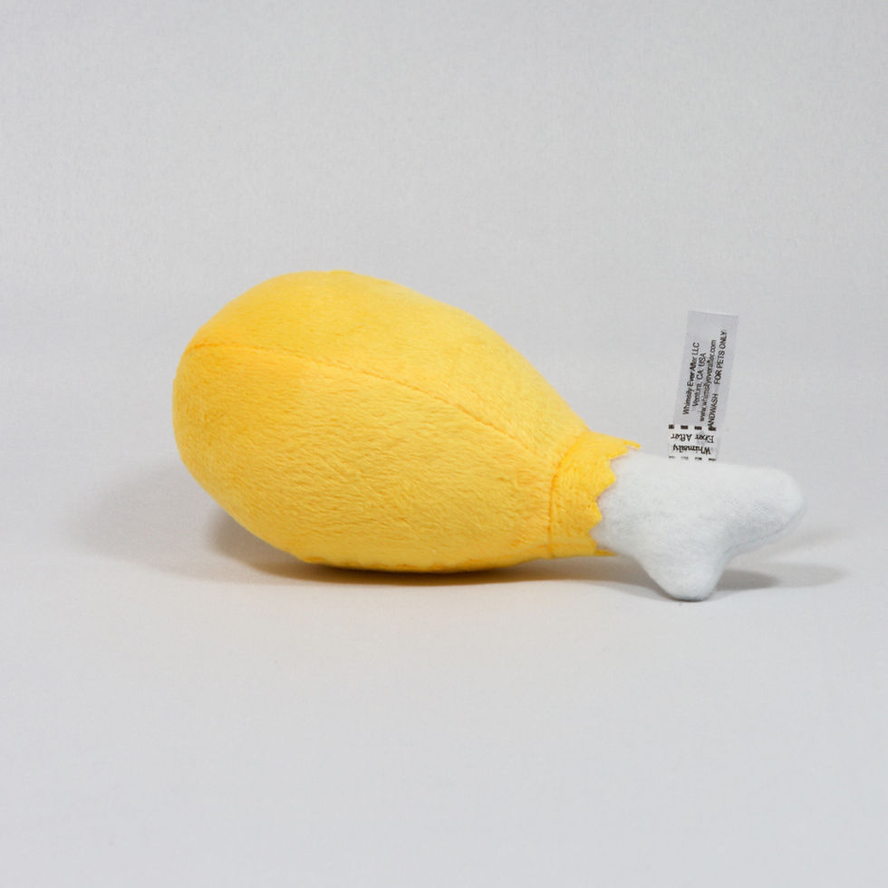 Thumbnail: Turkey Drumstick Cat Toy - Organic Catnip & Silvervine