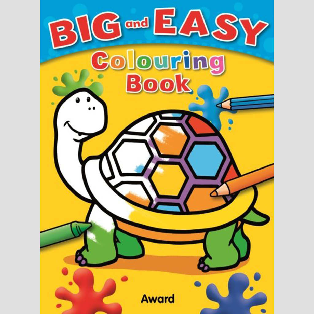 Big and Easy Colouring Book