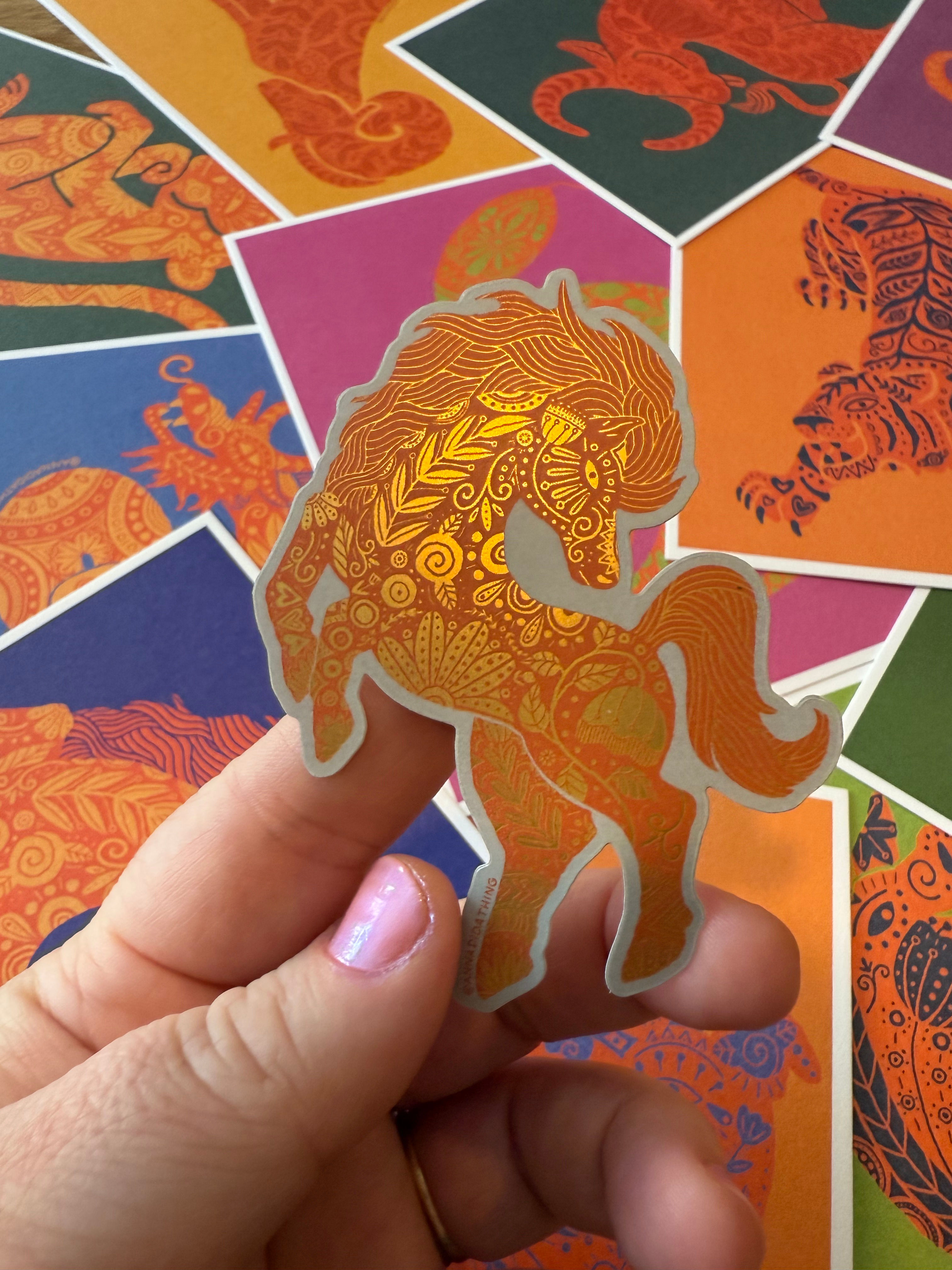 Horse - Lunar New Year Sticker