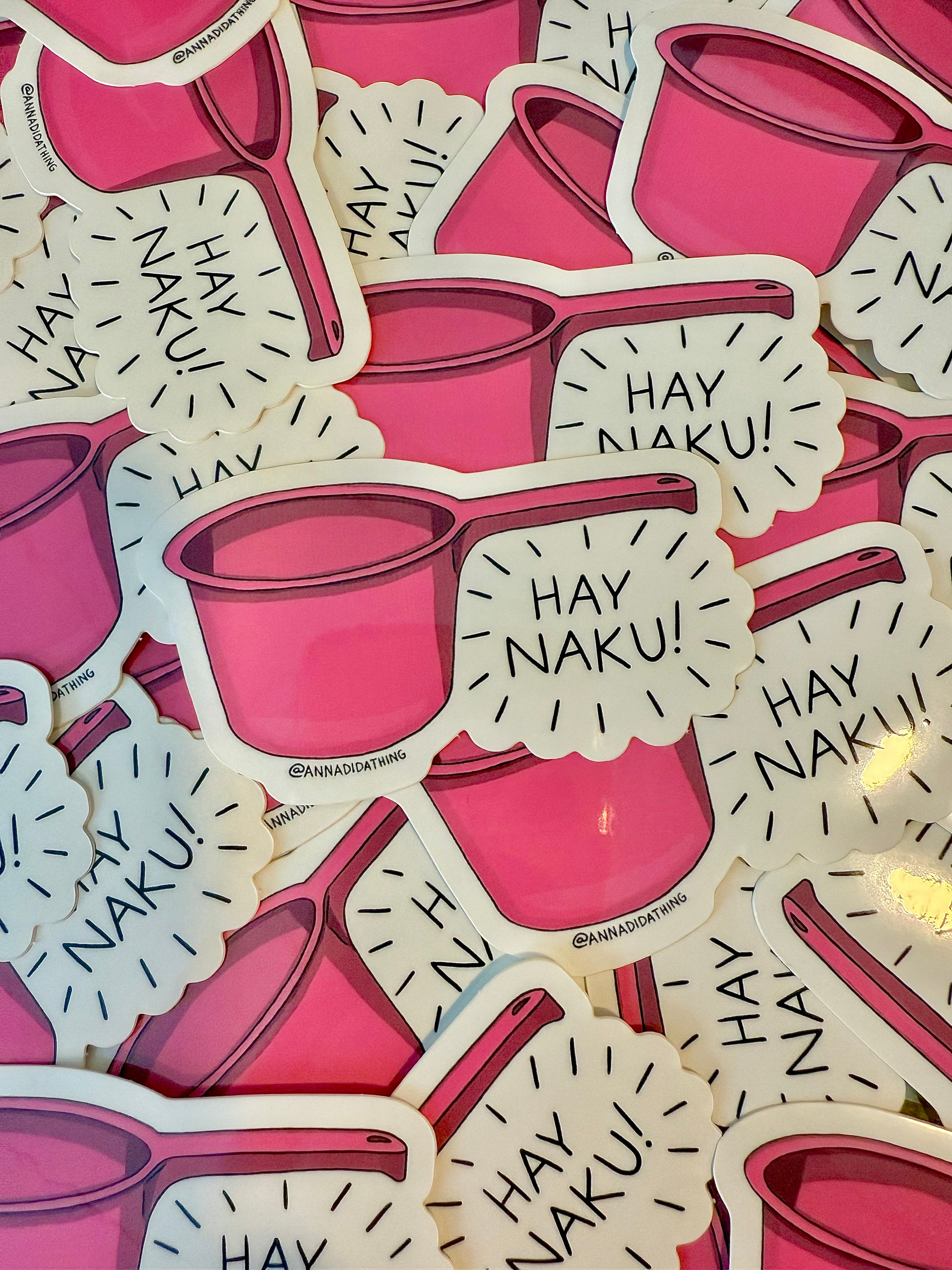 Hay Naku Tabo Sticker