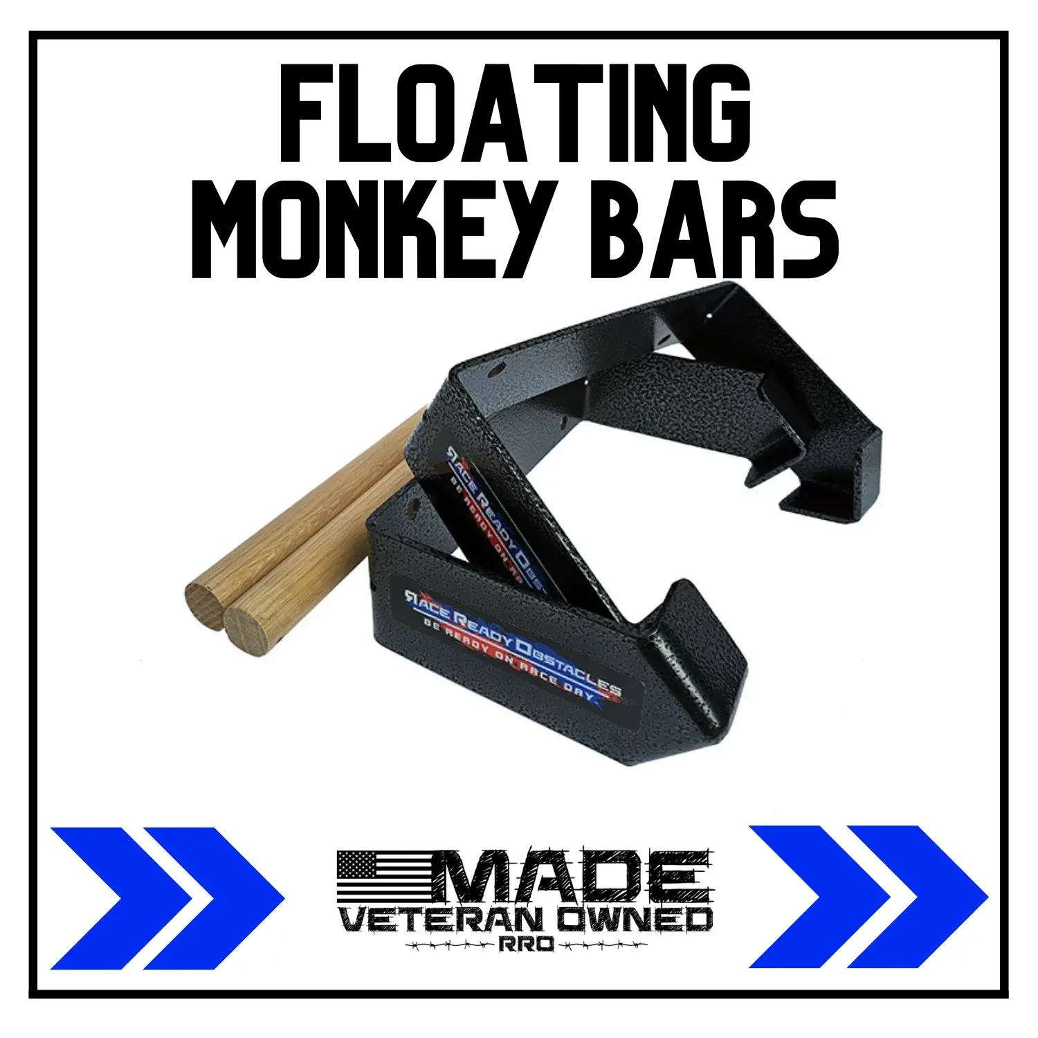 Floating Monkey Bars Ninja Set