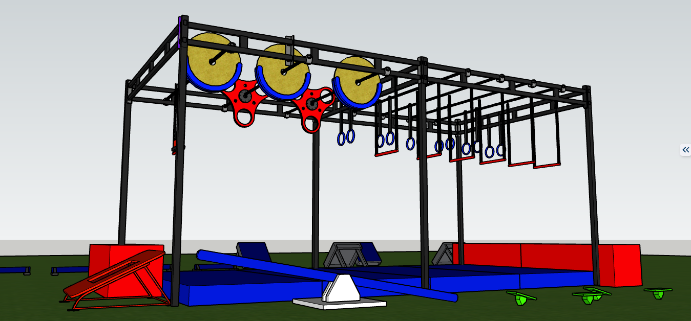 The Gladiator Ninja Course