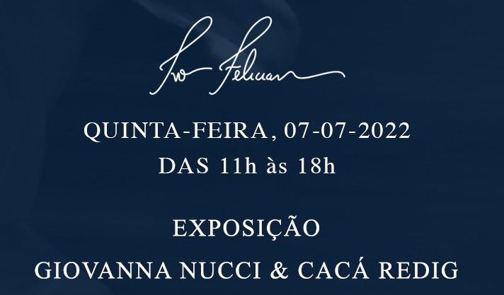 EXPOSIÇÃO GIOVANNA NUCCI E CACÁ REDIG BY CELINA DIAS E RALPH LAUREN