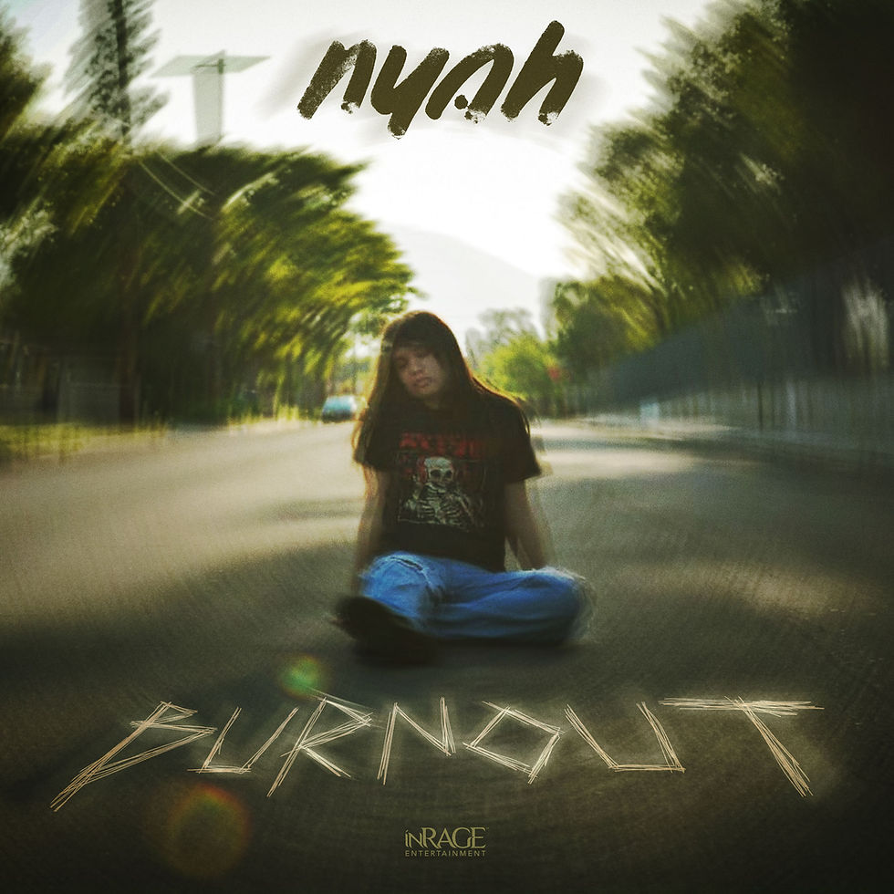 Nyah "Burnout" album cover