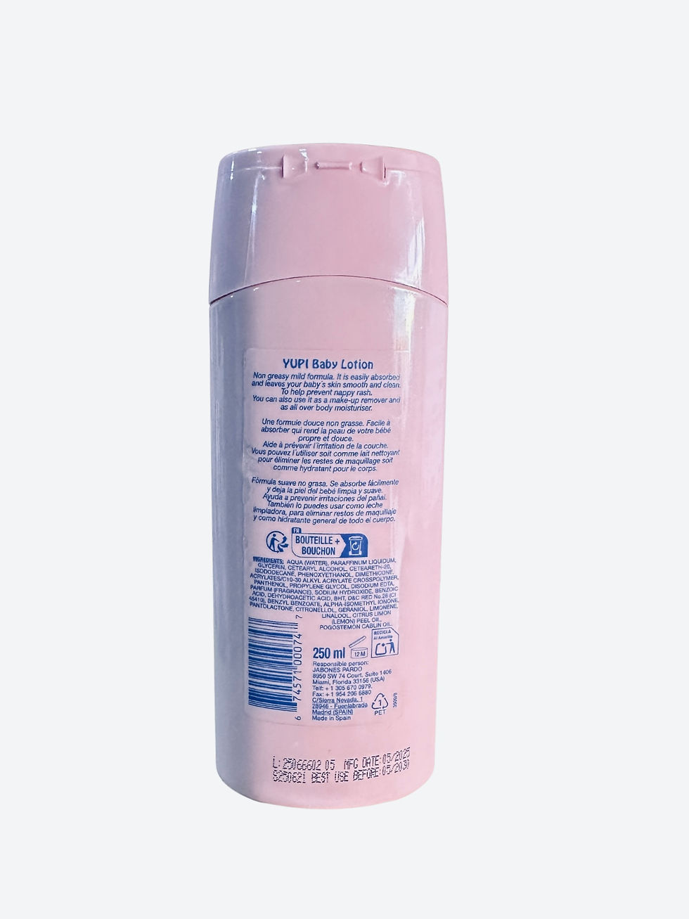 Thumbnail: Yupi baby lotion (250ml)