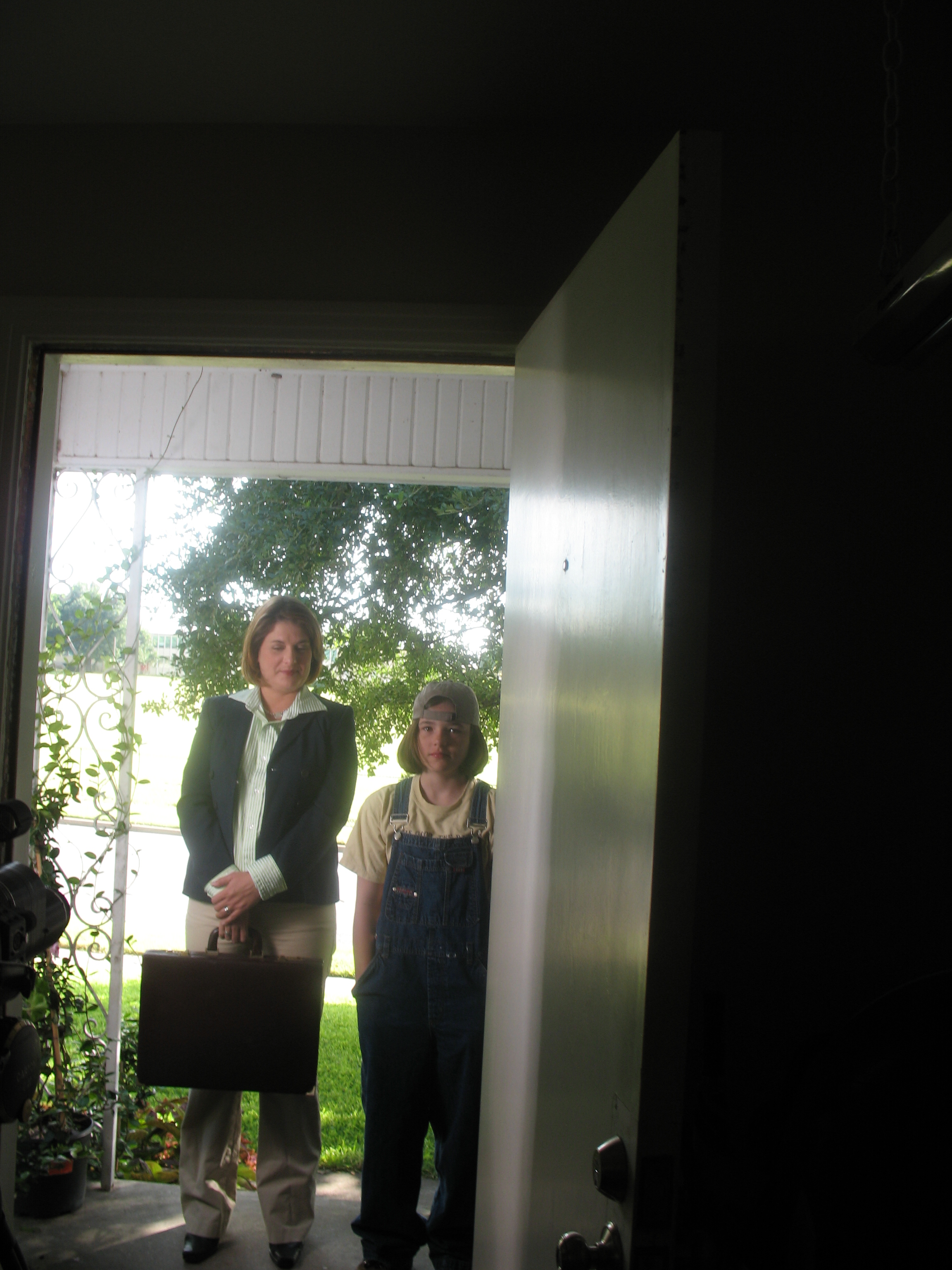 Doorway shot