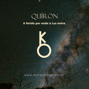 Quíron no Mapa Astral: a ferida por onde a luz entra