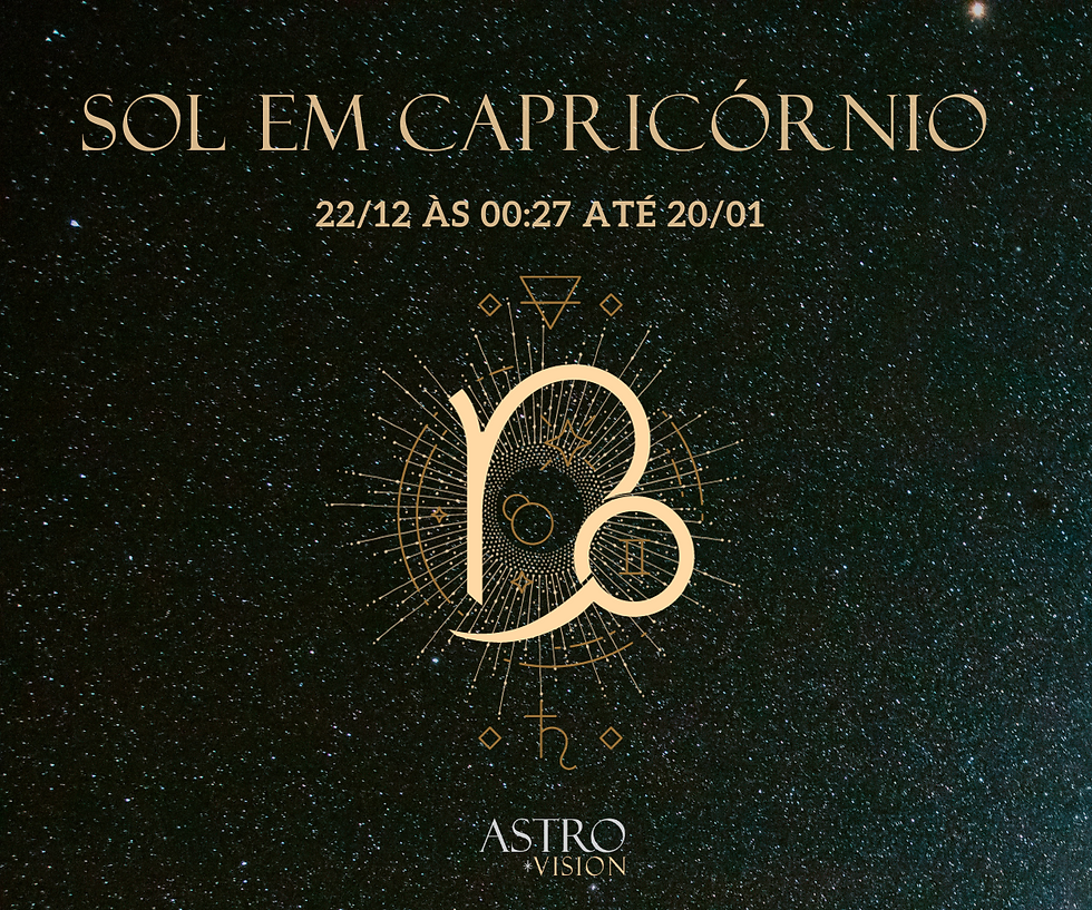 Sol em Capricórnio - 22/12 às 00:27