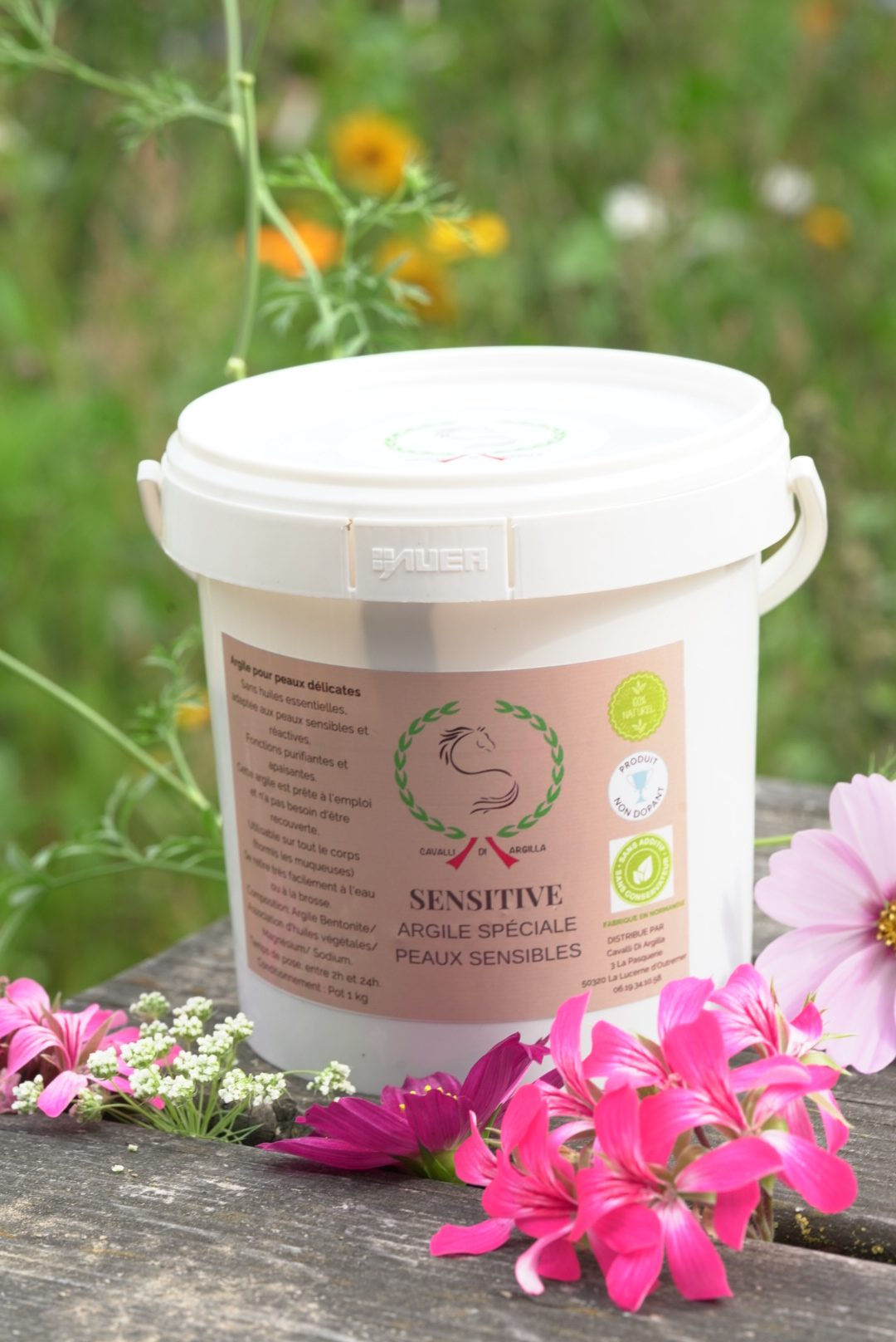 Argile peaux sensibles SENSITIVE (sans HE)