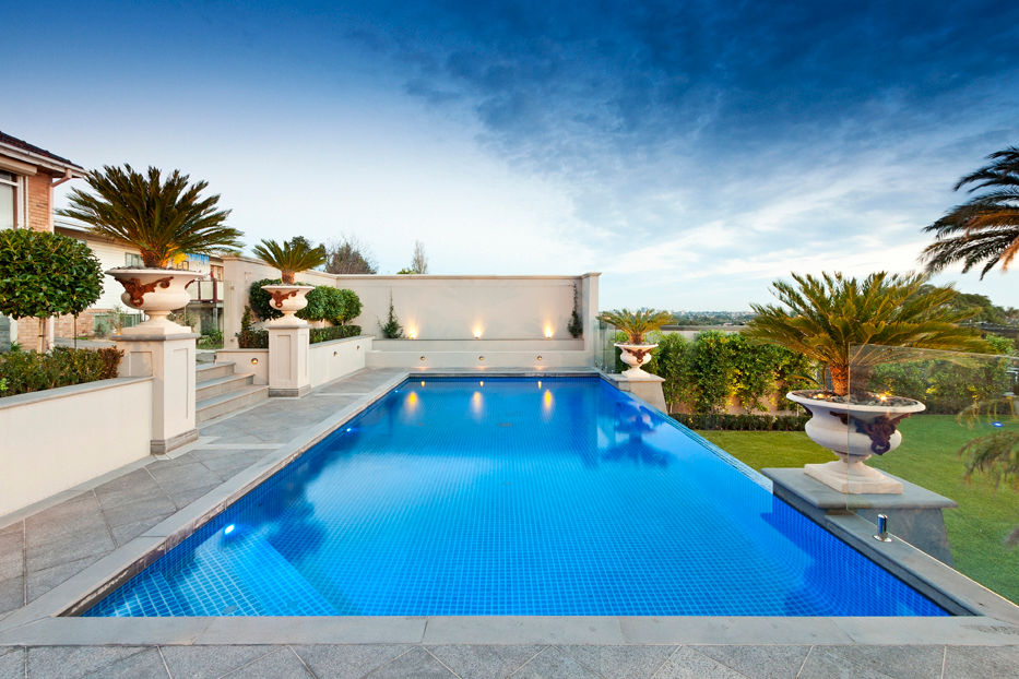 Thumbnail: KLAY residential ocean blue ceramic pool tile