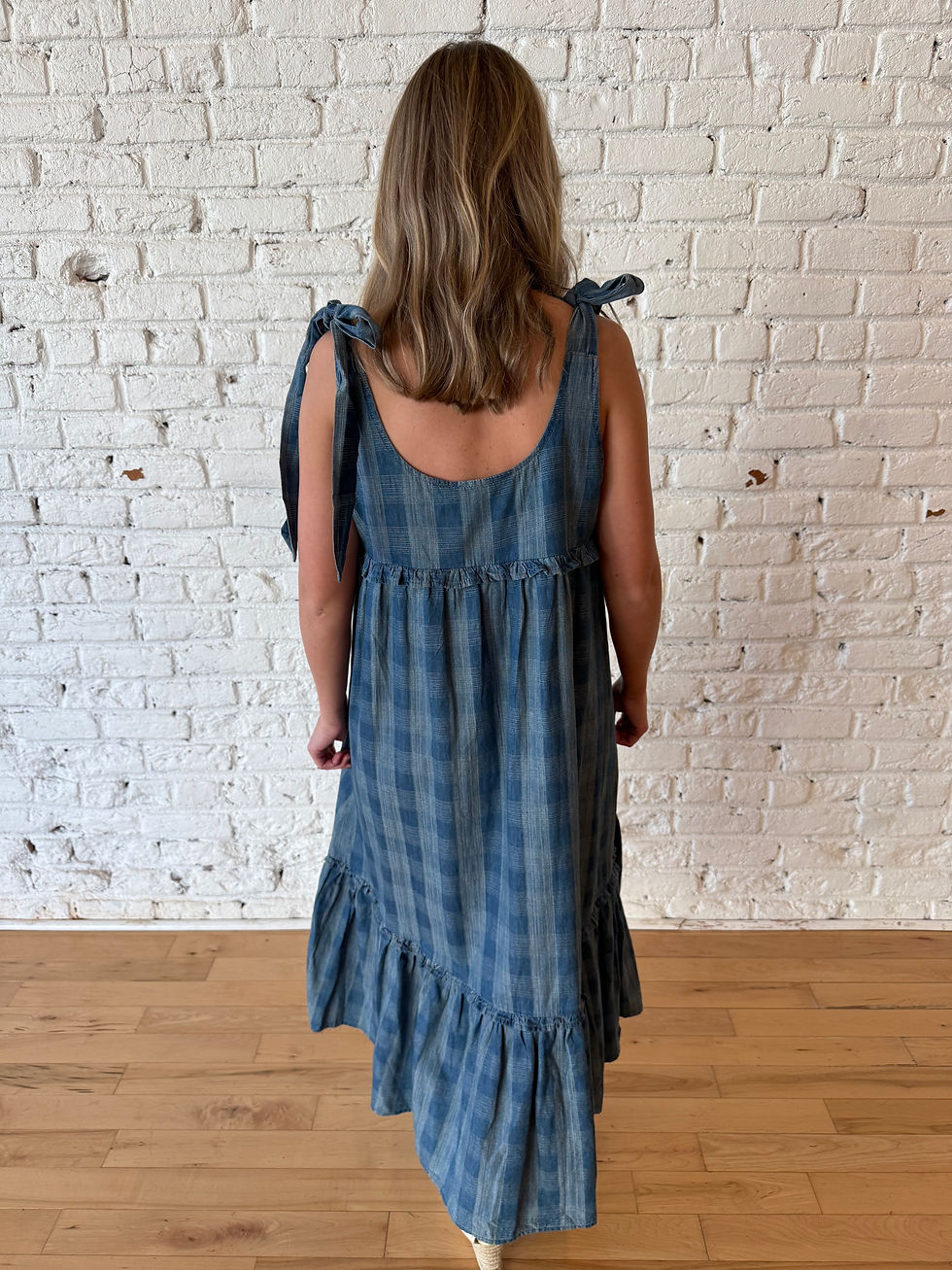 Thumbnail: Georgia Plaid Midi Dress