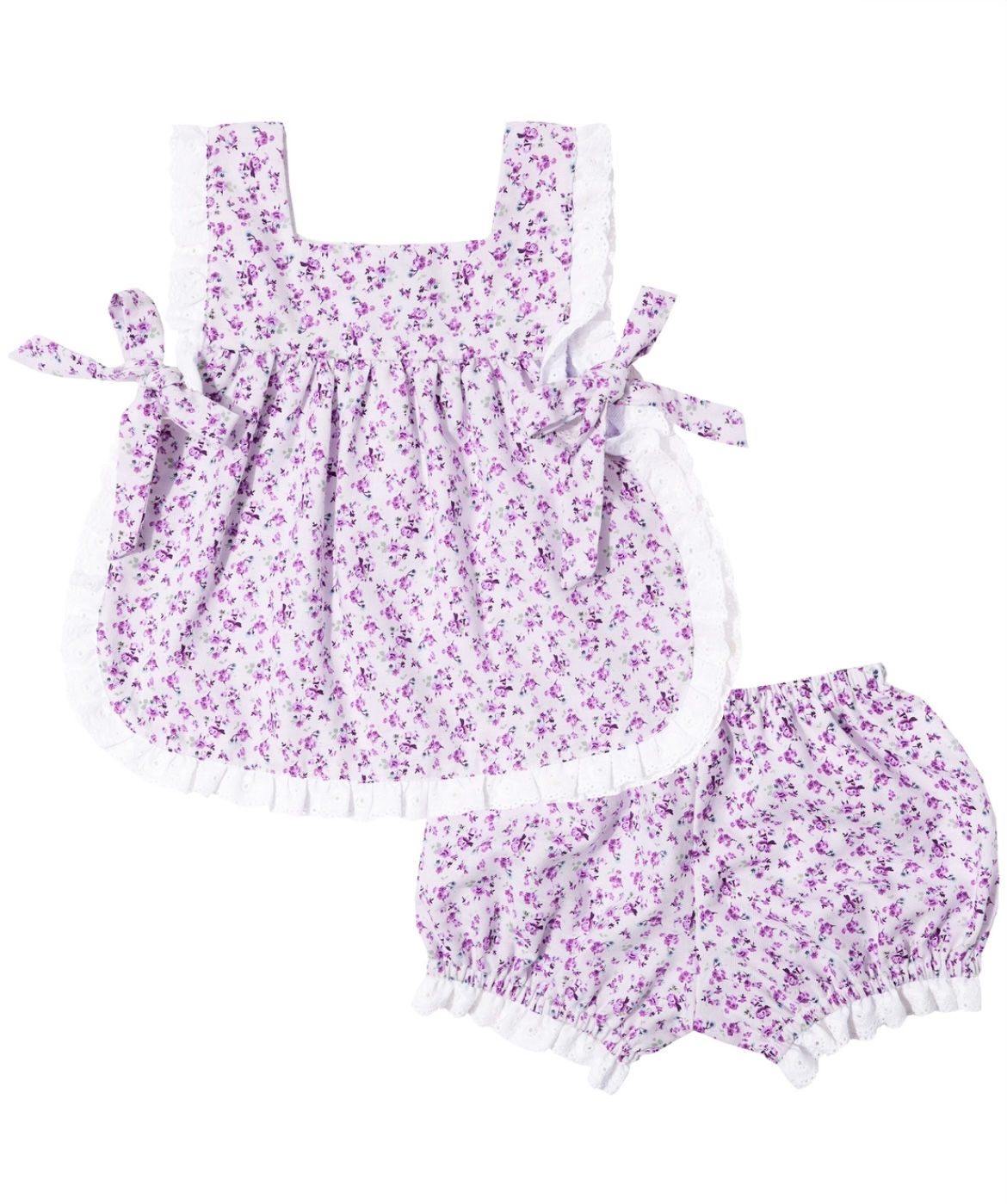 Floral Lavender Two Piece Set