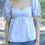 Thumbnail: Lavender Babydoll Top