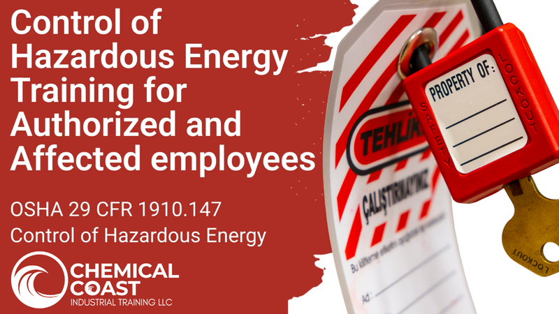 Control of Hazardous Energy for Authorized and Affected employees 
