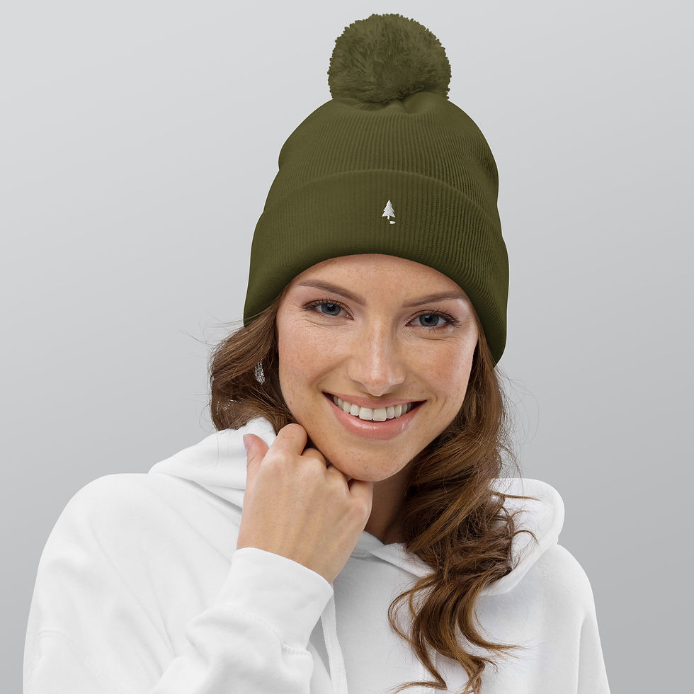 Miniatura: Pom pom beanie