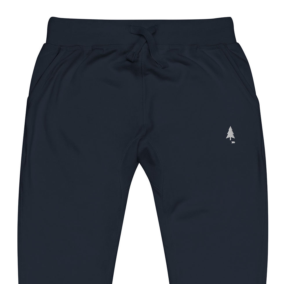 Miniatura: Calça de moletom unissex de lã | Algodão Herança M7580