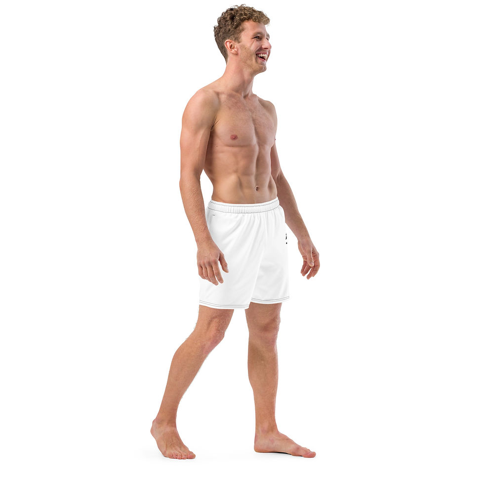 Miniatura: All-Over Print Recycled Swim Trunks