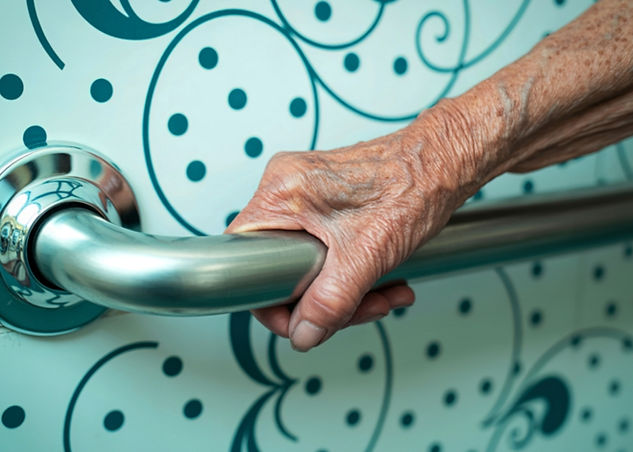 Bathroom Grab Bar Installation