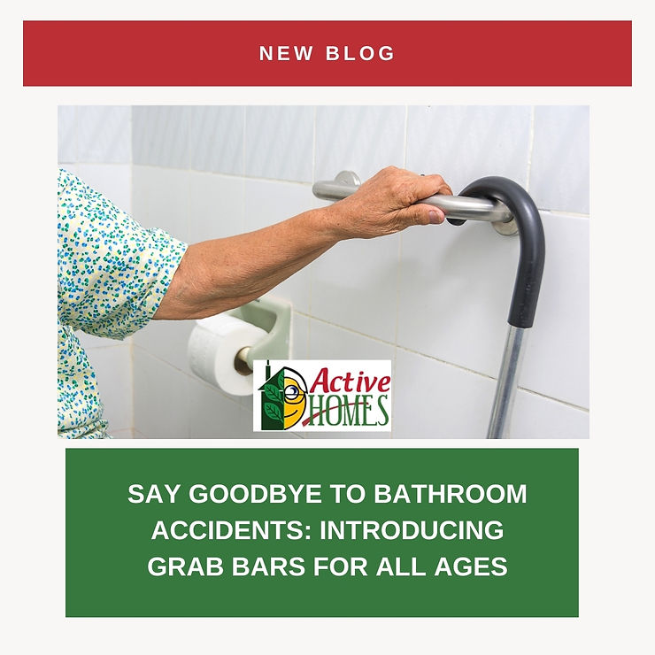Say Goodbye to Bathroom Accidents: Introducing Grab Bars for All Ages