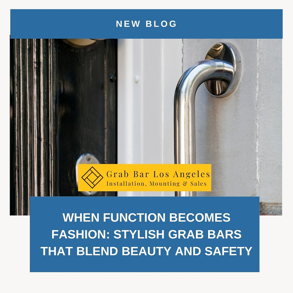 Grab That When Function Becomes Fashion: Stylish Grab Bars That Blend Beauty and ...