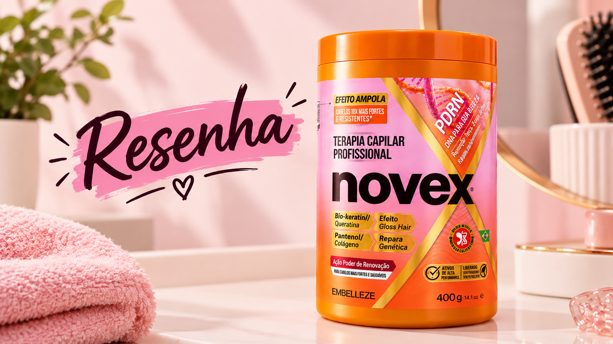 Resenha: Creme de Tratamento Novex PDRN DNA de Salmão