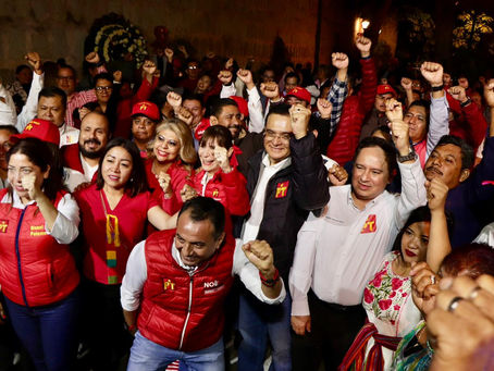 *ARRANCA BENJAMÍN ROBLES CAMPAÑA RUMBO A LA PRESIDENCIA DE CLAUDIA SHEINBAUM*•