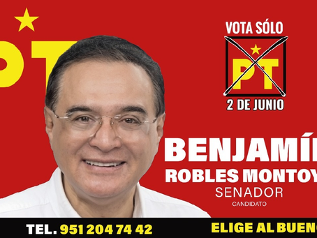 INTENSA CAMPAÑA DE BENJAMÍN ROBLES RUMBO AL SENADO DE LA REPÚBLICA