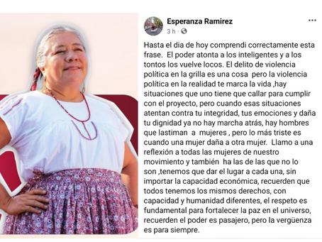 Candidata a senadora Luisa Cortés solicita regresar a su curul en el Congreso de Oaxaca de manera sorpresiva y violenta a su suplente