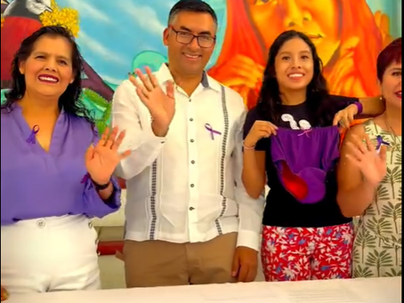 Presentación de Calzoncitos Menstruales para Niñas Oaxaqueñas: Un Paso Hacia la Igualdad y la Sostenibilidad