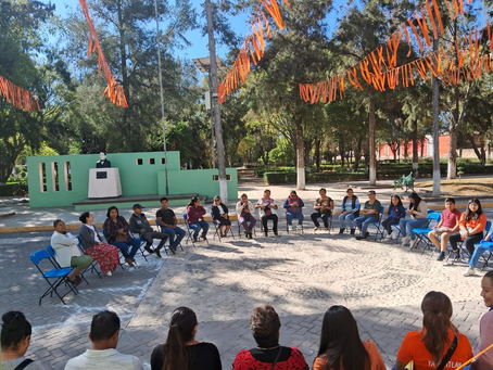 Conmemora la Instancia Municipal de la Mujer de Santo Domingo Yanhuitlán, el día Naranja #25N
