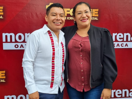 Asiste Gaby Díaz, al 1er Informe del Comité Ejecutivo Estatal de MORENA