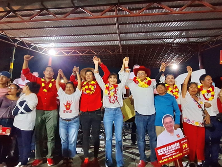 Votar por Benjamín Robles “El Bueno” es que llegue la 4T a Oaxaca