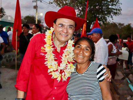 Benjamín Robles “El Bueno” en Tehuantepec: votar PT es votar por los buenos