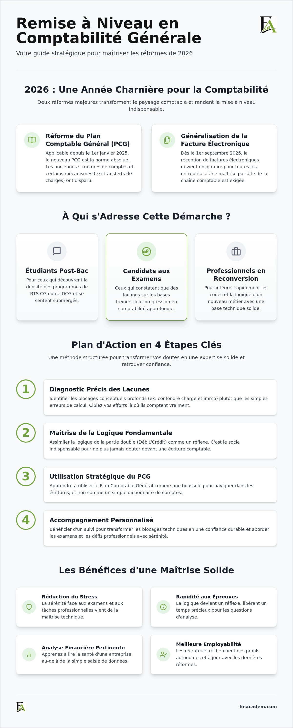 Remise à niveau comptabilité générale