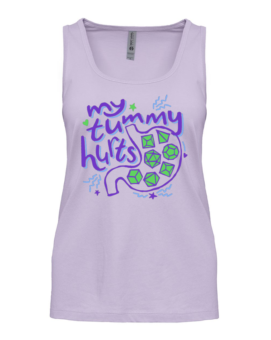 Thumbnail: PRE-ORDER - My Tummy Hurts Women's Tank