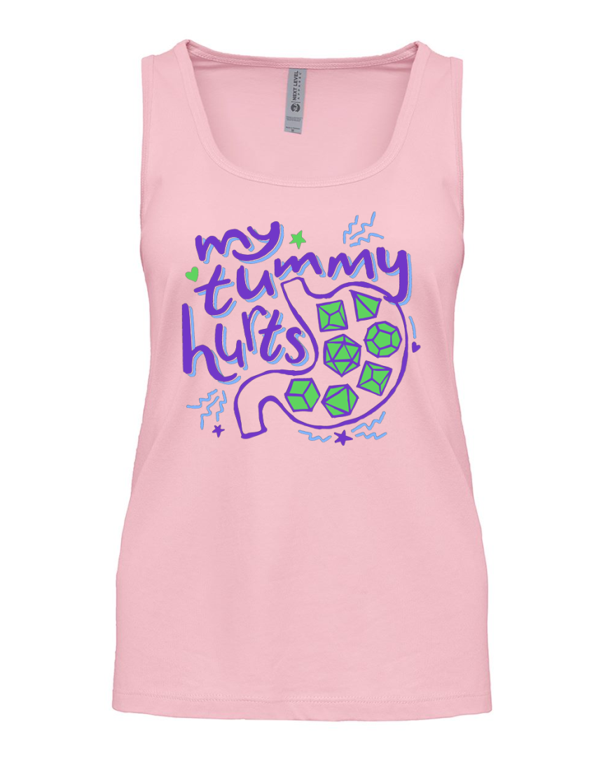 Thumbnail: PRE-ORDER - My Tummy Hurts Women's Tank