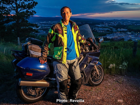 First Female Rider to Win the Iron Butt Rally