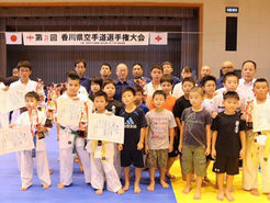 第24回香川県空手道選手権大会が行われました。
