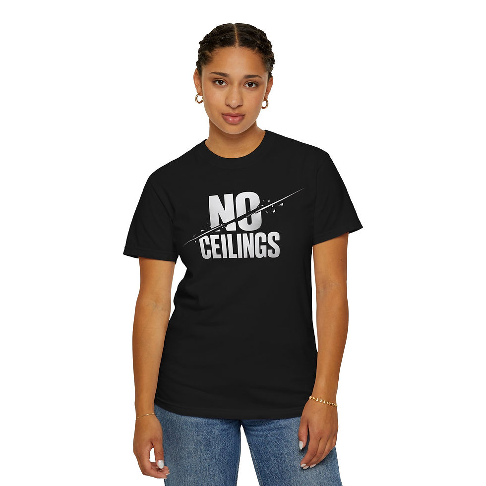 Thumbnail: No Ceilings "Break Through Glass Ceiling" T-Shirt