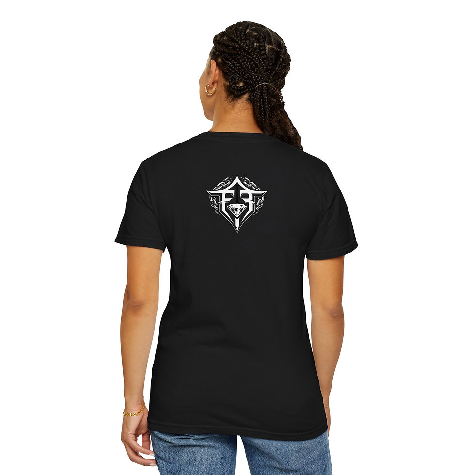 Thumbnail: Punk Angel T-Shirt — Edgy Graphic Tee with Angel Motif