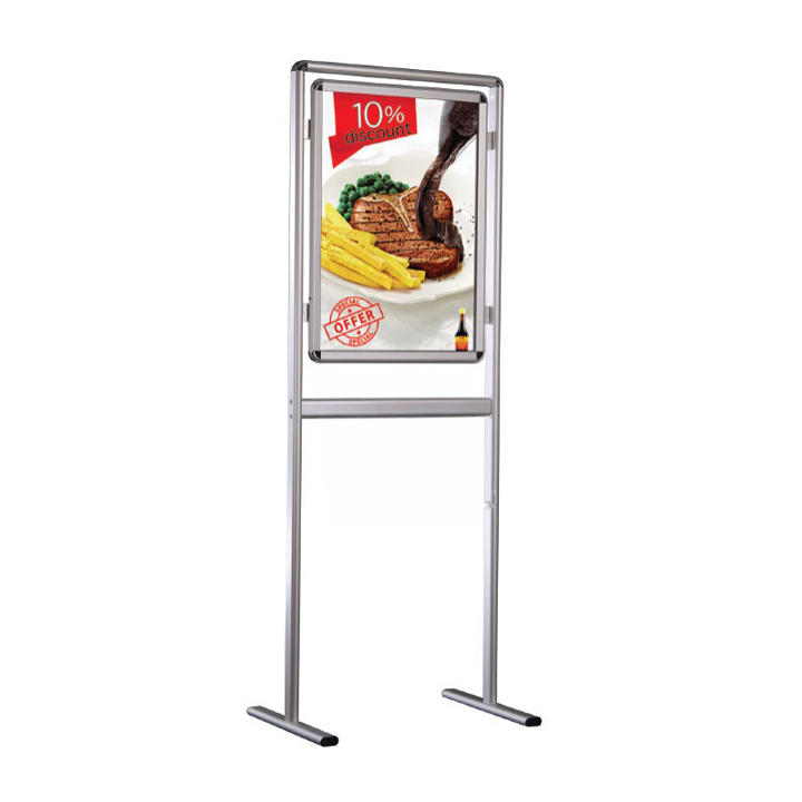 Poster Pano Alüminyum Ayaklı Tek Taraflı