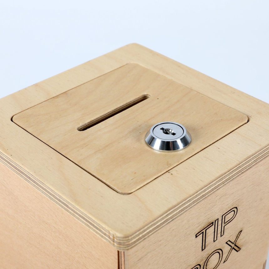 Bahşiş Kutusu Ahşap Tip Box