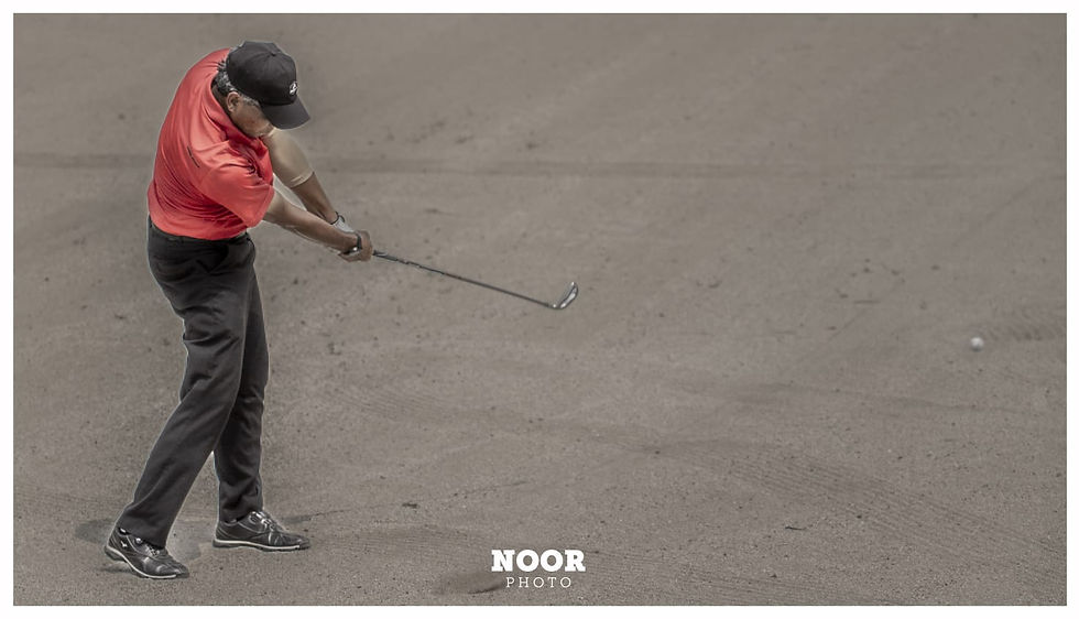 Excellent swing by Eko