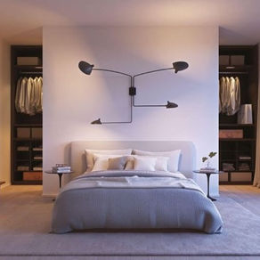 扉をつけないクローゼット