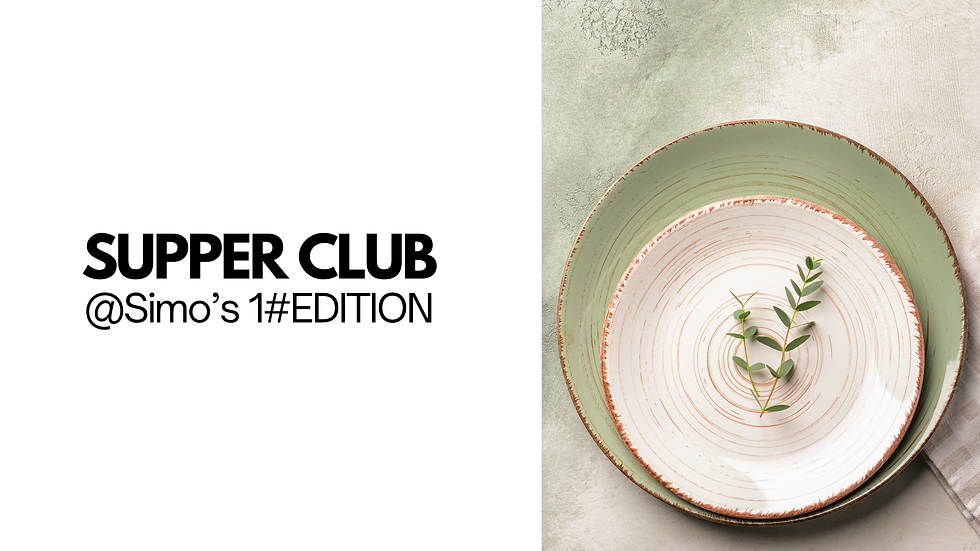 SUPPER CLUB @ Simo's
