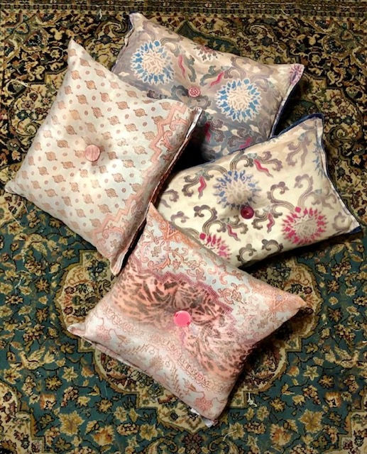 Thumbnail: Pink Paisley - Blue Peonia
